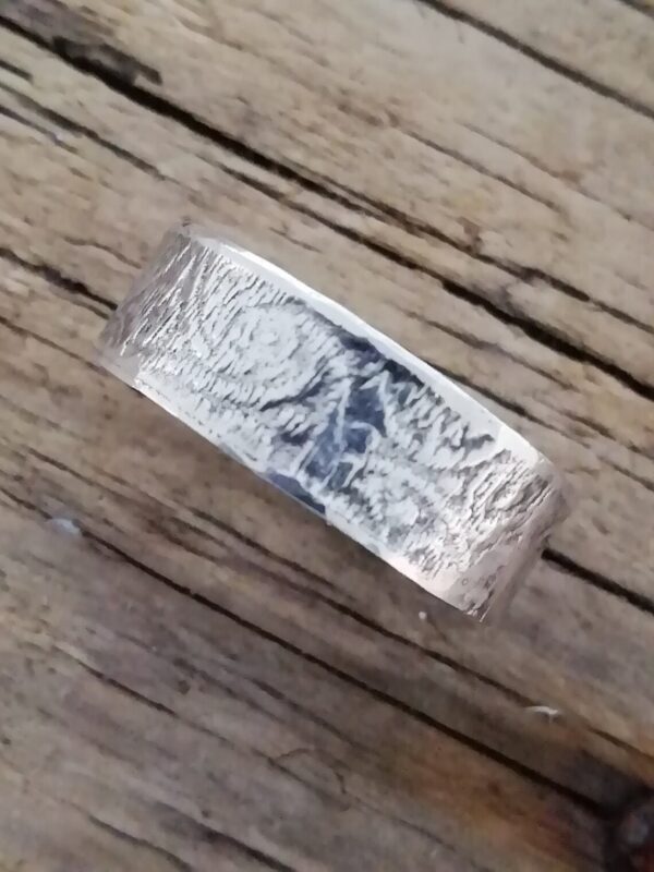 Handmade Sterling Silver Pattern Ring