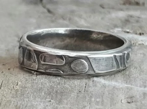 Rustic Handmade Silver Ring
