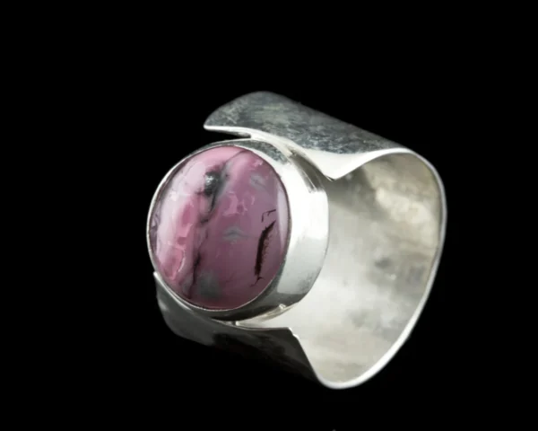 Handmade Silver Cabochon Ring