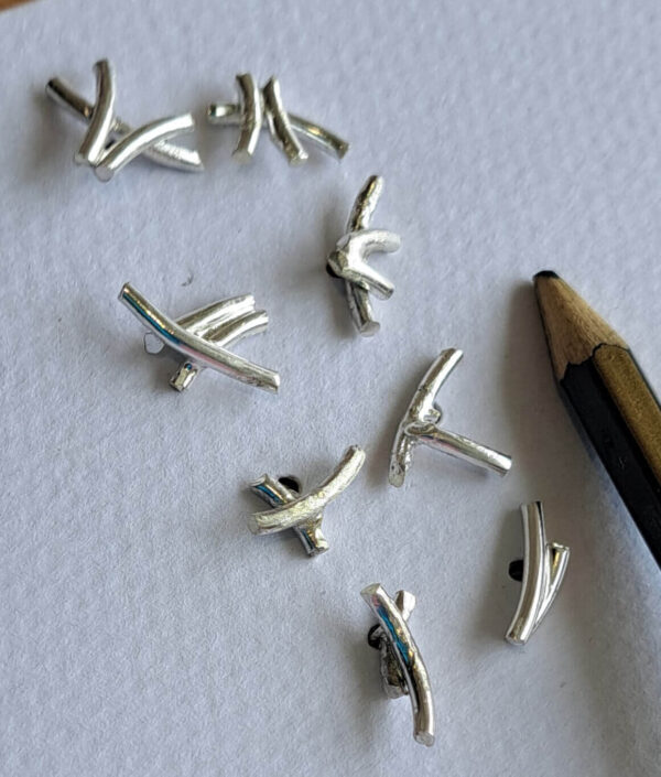Clifton Silver Stud Earrings 